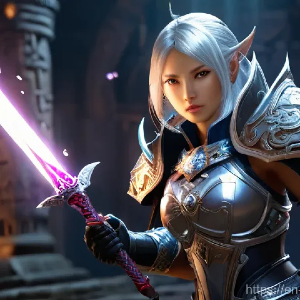 블레이드소울 레볼루션 무기 제작 재료 수집법 - **Prompt 1: The Relentless Dungeon Master**
A dynamic, action-packed image featuring a highly sk...